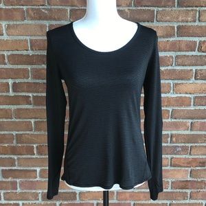 Athleta Long Sleeve Striped Shirt